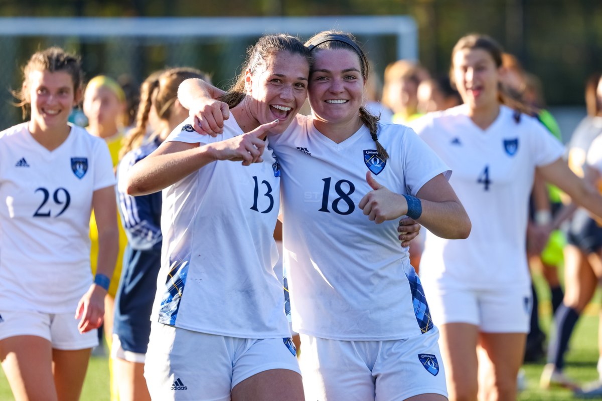 Quinnipiac Athletics (@quathletics) on Twitter photo 𝗕𝗢𝗕𝗖𝗔𝗧𝗦 𝗪𝗜𝗡!
QU → headed to the MAAC title match 😼⚽️
<a href="/QU_WSOC/">Quinnipiac Women's Soccer</a> downs Canisius at home, and the Bobcats are headed to the league championship.
We'll see you back in Hamden on Sunday, #BobcatNation! 𝗕𝗢𝗕𝗖𝗔𝗧𝗦 𝗪𝗜𝗡!
QU → headed to the MAAC title match 😼⚽️
<a href="/QU_WSOC/">Quinnipiac Women's Soccer</a> downs Canisius at home, and the Bobcats are headed to the league championship.
We'll see you back in Hamden on Sunday, #BobcatNation!