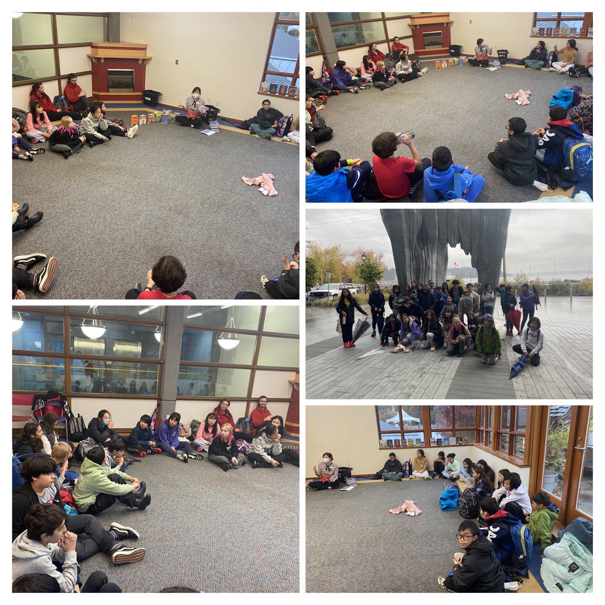 ❤️📚Love of Library Project. ⁦<a href="/shannonozirny/">Shannon Ozirny</a>⁩ ⁦<a href="/WestVanSchools/">WestVanSchools</a>⁩ ⁦<a href="/WestVanLibrary/">West Van Library</a>⁩ ⁦<a href="/westcot_school/">Westcot School</a>⁩