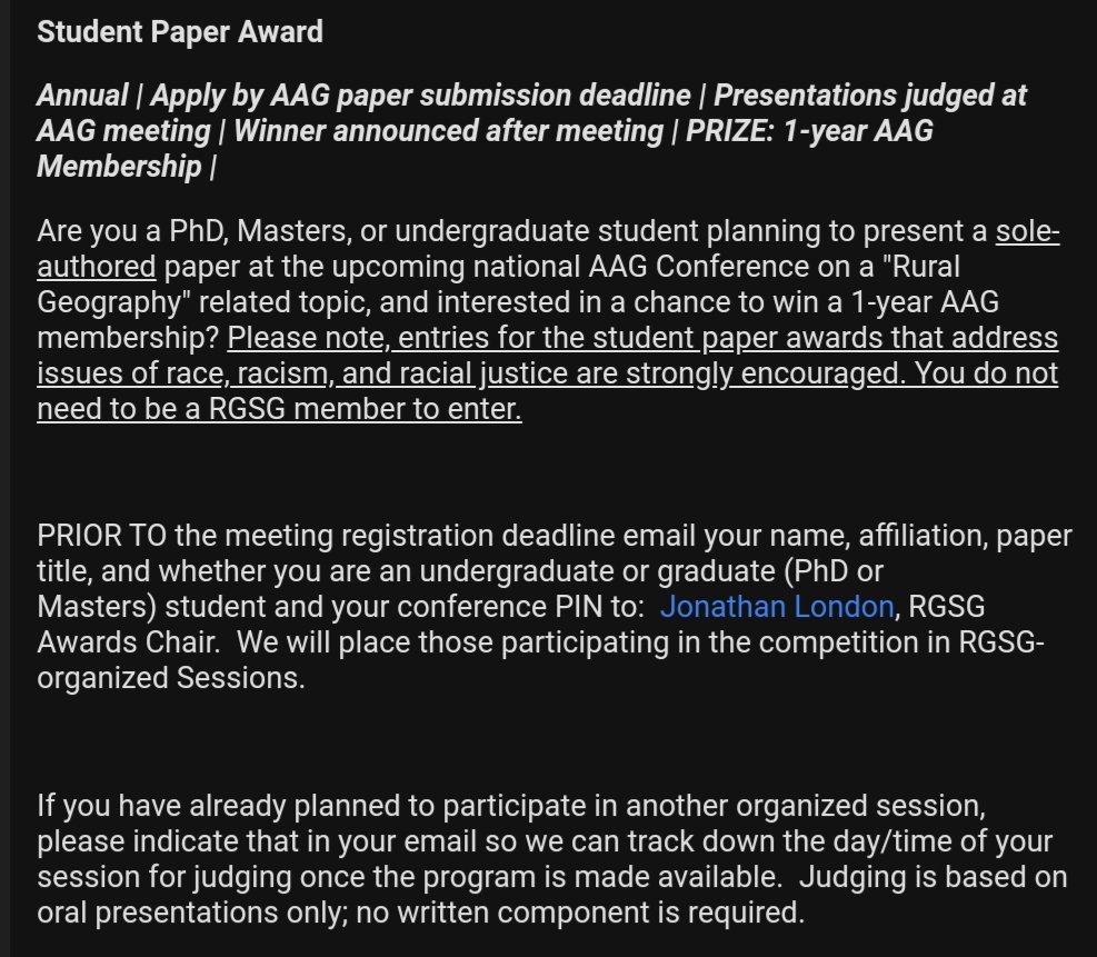 Rural Geography Specialty Group tweet media