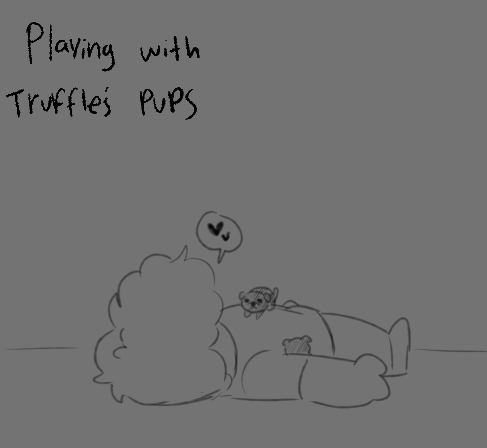 whenever i get depressed I'll draw something to remind myself what makes me smile