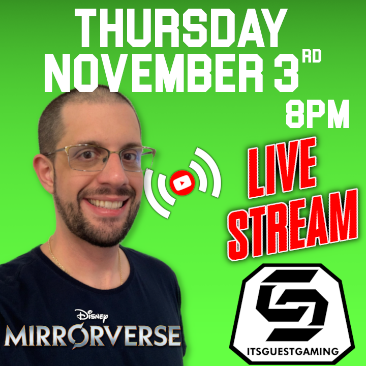 ItsGuestGaming's tweet photo. Take a break Twitch...Tonight's the night!
My FIRST @Mirrorverse Live Stream on ~YOUTUBE~! Hop in for Mirrorverse Q&A, Rift Raids Galore and MORE!
8pm EST - https://t.co/mrNUHfN6Zz
#DisneyMirrorverse #Kabam #YouTubeLive #TheG3 #KabamCreatorProgram https://t.co/hOOnzhpBQG