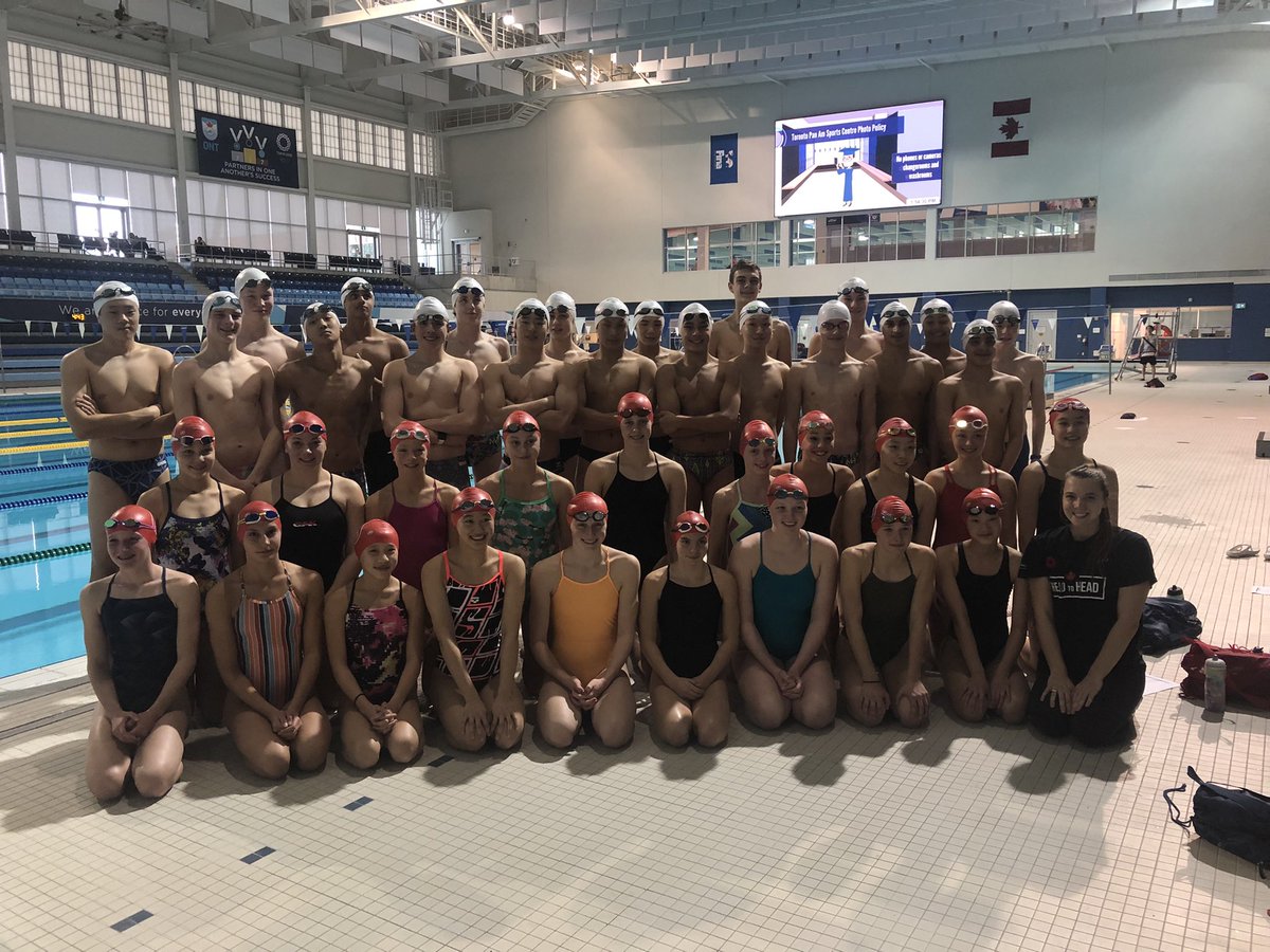 b_maclean's tweet photo. So much fun speaking at the @SwimOntario youth camp today! Nostalgic thinking back to meeting my very best friends at these camps many years ago ❤️ #FullCircle #DreamBig  @_HeadtoHead https://t.co/9HrDtAK0JY