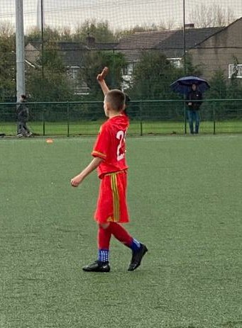 airbusacademy's tweet photo. Well done to @airbusacademy U13 player Max Murray who attended the 2009 @FAWales Regionals at @DragonParkWales today. Max works extremely hard, is 100% focused &amp; continues to improve his game week by week. Great effort Max #youngwingmakers #inspiredevelopachieve https://t.co/DtuZ6llv2Z