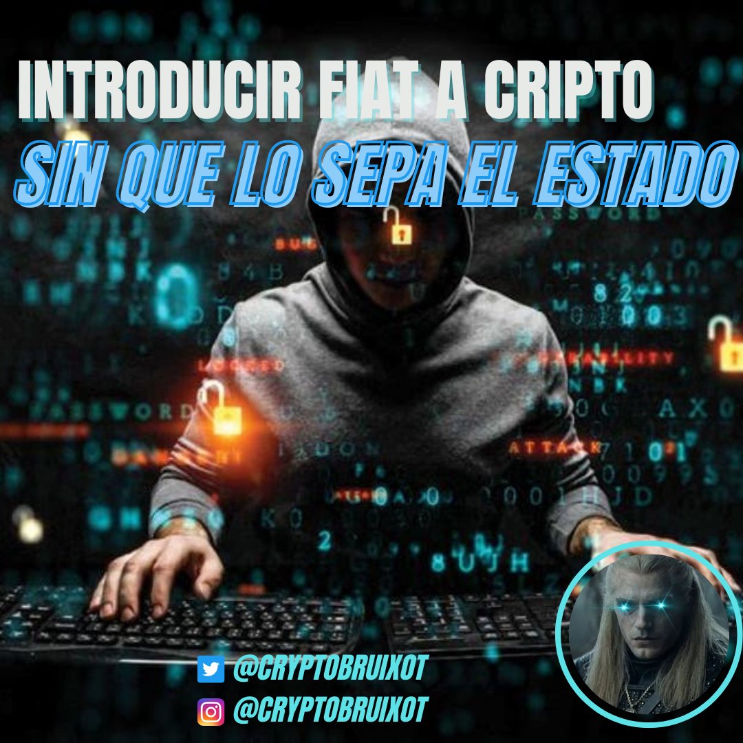 CryptoBruixot's tweet image. INTRODUCIR CAPITAL EN MUNDO CRIPTO SIN QUÉ LO SEPA PAPA ESTADO

En el hilo de hoy, os voy a explicar cómo introducir vuestro capital sin tener problemas con Papa Estado.

Si queréis más contenido de éste tipo os agradecería interacción con éste hilo.

Dicho esto, empezamos! 🧵