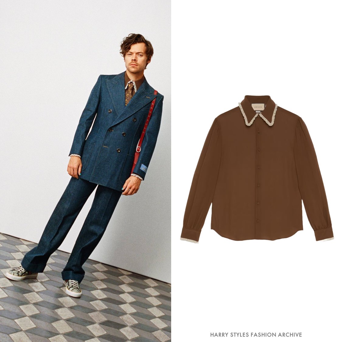 アウター ジャケット GUCCI×ハリー・スタイルズ「HAHAHA」メンズ