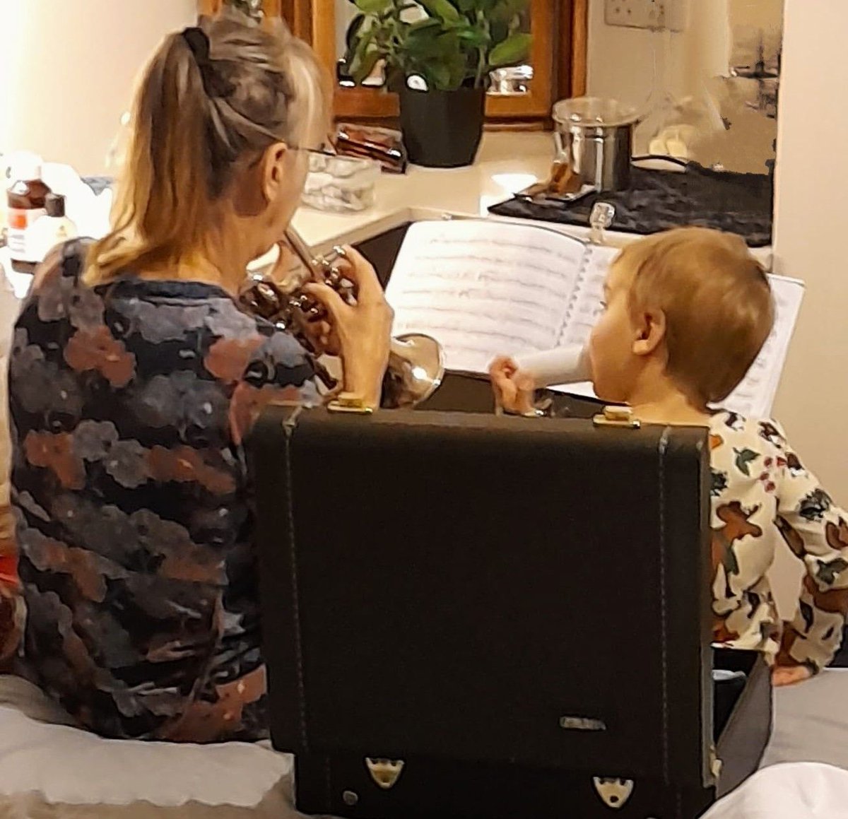 AshoverBand's tweet photo. Happy baby news at Ashover Band this week- 3 babies safely delivered to 3 of our band members families 👶👶👶Congrats to grandparents John S &amp; Cath B and to great-grandma Betty. 

We hope that these new arrivals will be ready to join our training band in a few years! https://t.co/Hv2j8plLNV
