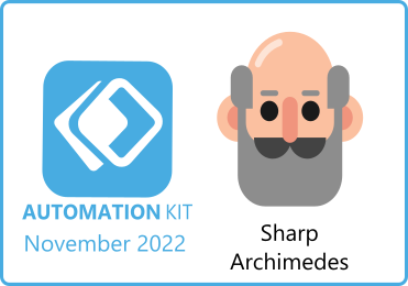 November release of #AutomationKit for #PowerPlatform is out!

Adding data packs to make it easier to get started with sample data

Get the latest release here: github.com/microsoft/powe…