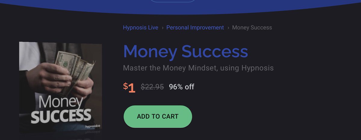 Give it a try, $1 for a limited time! If you don’t like it, don’t worry, it didn’t cost you that much and you’ll still be broke! #MoneySuccess @MindzProgrammed