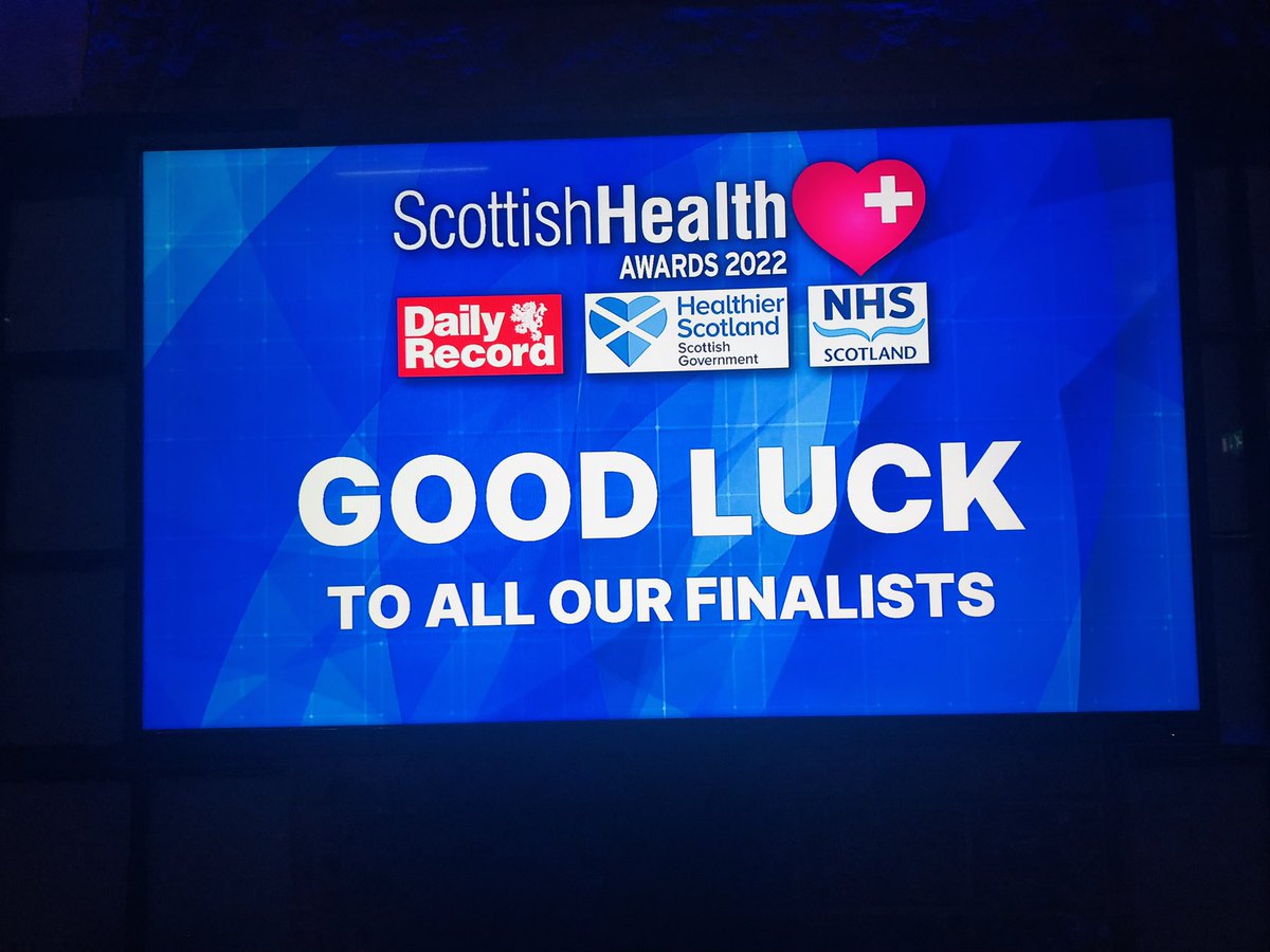 Omfg!!!! We won!!!! #ScottishHealthAwards 😱😱😱 much more photo and jibberish to follow…. #TraumaInformedCervicalScreening @NHSForthValley @gowiththat27 @Lindamcauslan @ResilienceLear1 @EdelMcGlanaghy @weejmd @JulieaHaslam  @richyreason @strutsweatsmile