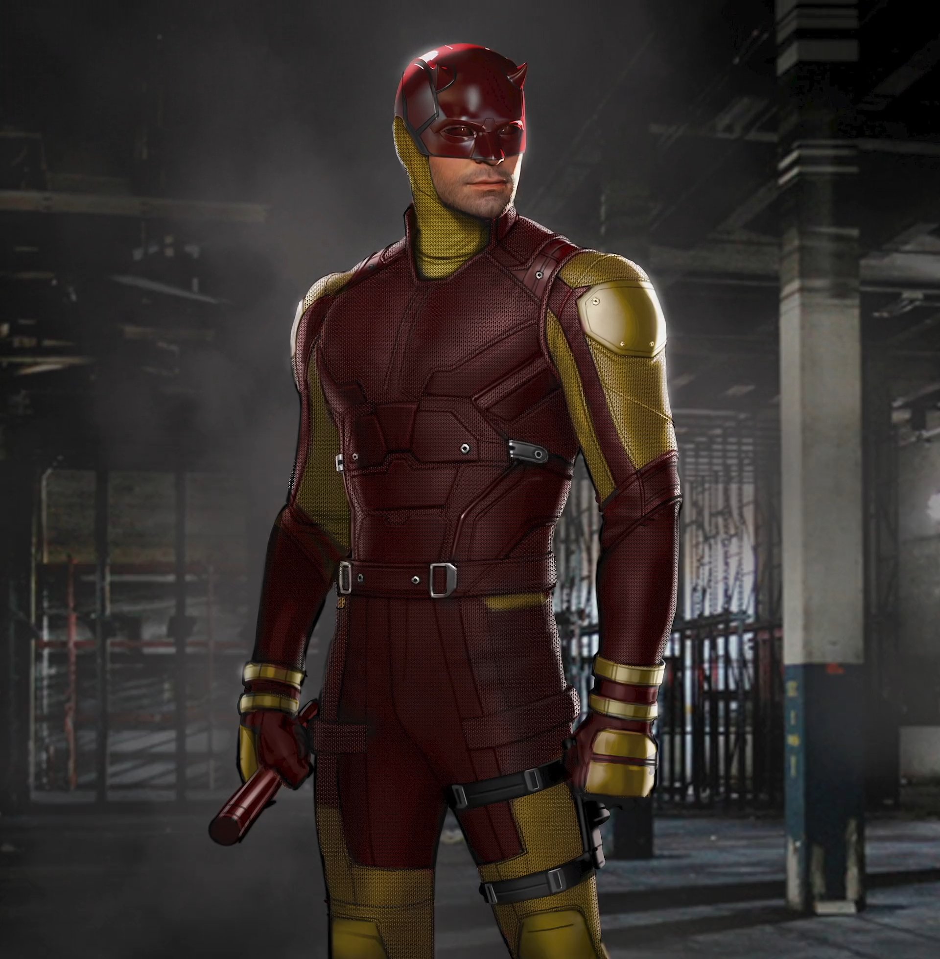 Daredevil shots on twitter new official daredevil suit concept art