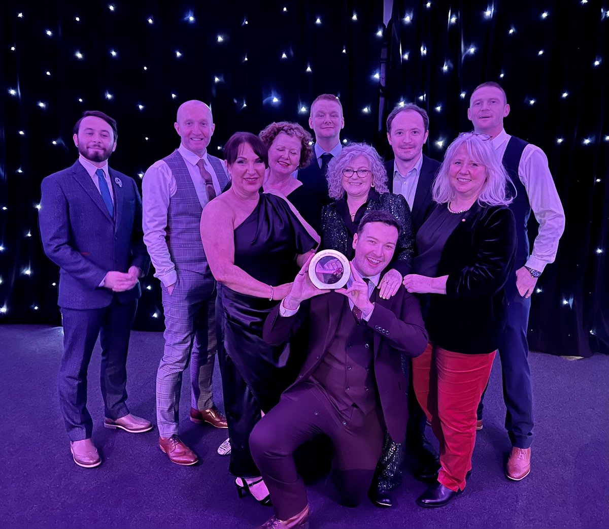 So delighted we won our category #scothealthawards for #tacklinginequaliity with @NavigatorsScot . Here’s just some of an amazing team To our ED partners this is for you too thanks for letting us be part of your teams