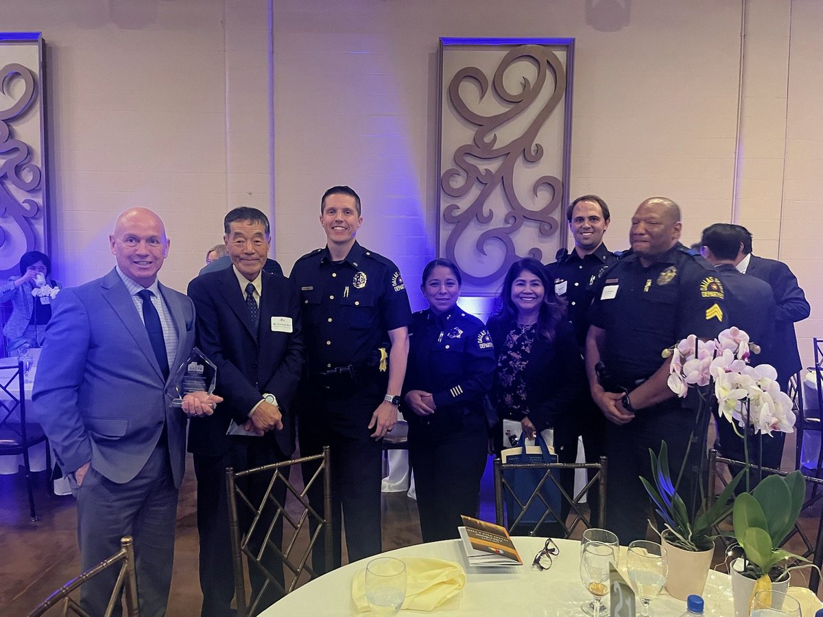 Great recognition today to our @DPDCA amazing Team at the 2022 12th #AACPA Annual Awards Gala & Expo. Our staff received the Outstanding Organization of the Year Award for their community engagement outreach efforts. #educateandEmpower #fosteringrelations