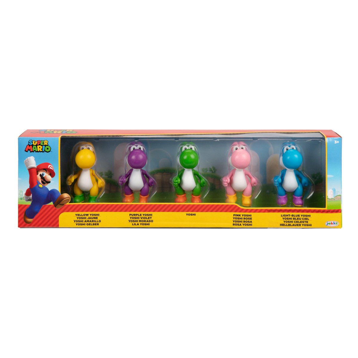 Ma Yoshi35セット Jakks Super Mario 2.5” Peach Multi-Pack and Yoshi Multi-Pack (with