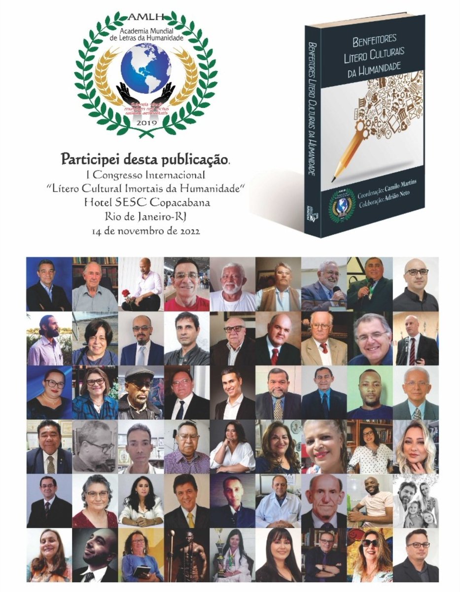 acadblea's tweet photo. No dia 14 de novembro de 2022,  às 19h, no Hotel Sesc Copacabana, no Rio de Janeiro, ocorrerá a noite de lançamento e de autógrafos da coletânea "Benfeitores Lítero Culturais da Humanidade".

O evento será aberto ao público.

#academiabrasileiradeletras https://t.co/xCgUrn8Y64