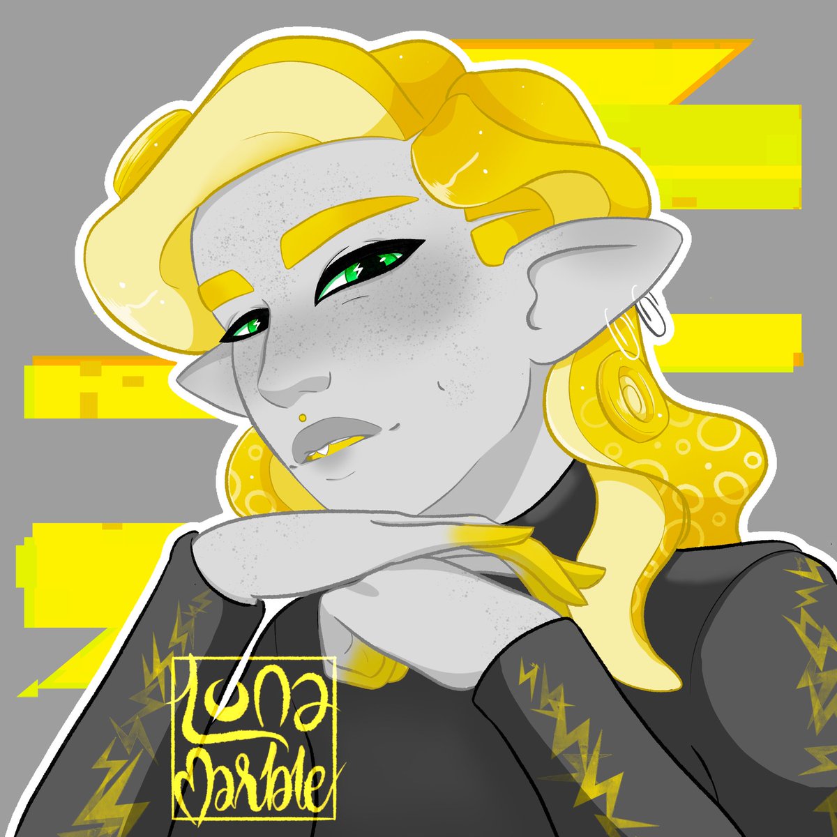 lunamarble's tweet photo. Day 2 &amp; 3 of #huevember 🎾🌕
#Splatoon #Splatoon3 https://t.co/cnUOpiRMJR