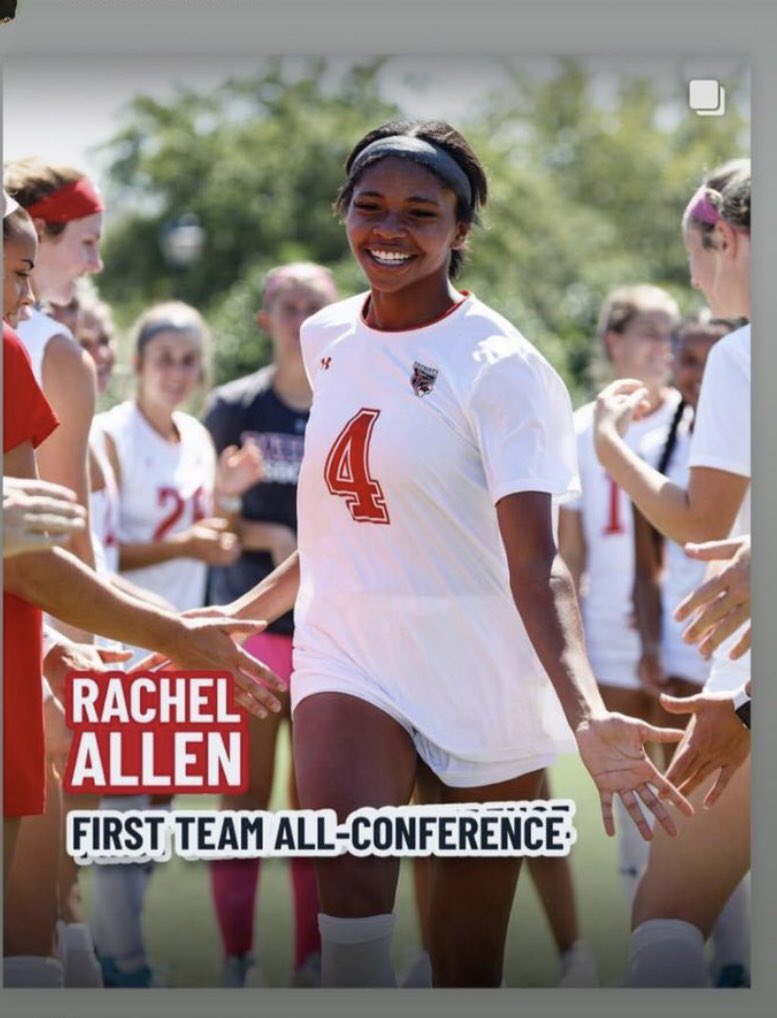 Jagsoccergirls's tweet photo. Congratulations to ⭐️ Alum @rachelallllen 1st team All-Conference!
The Jag Soccer program is so proud of you!
@MidloHeritage @MISD_Athletics @Travis5mith @Gosset41 @MidloMirror @DBUWomensSoccer https://t.co/GxbC9hVTAB