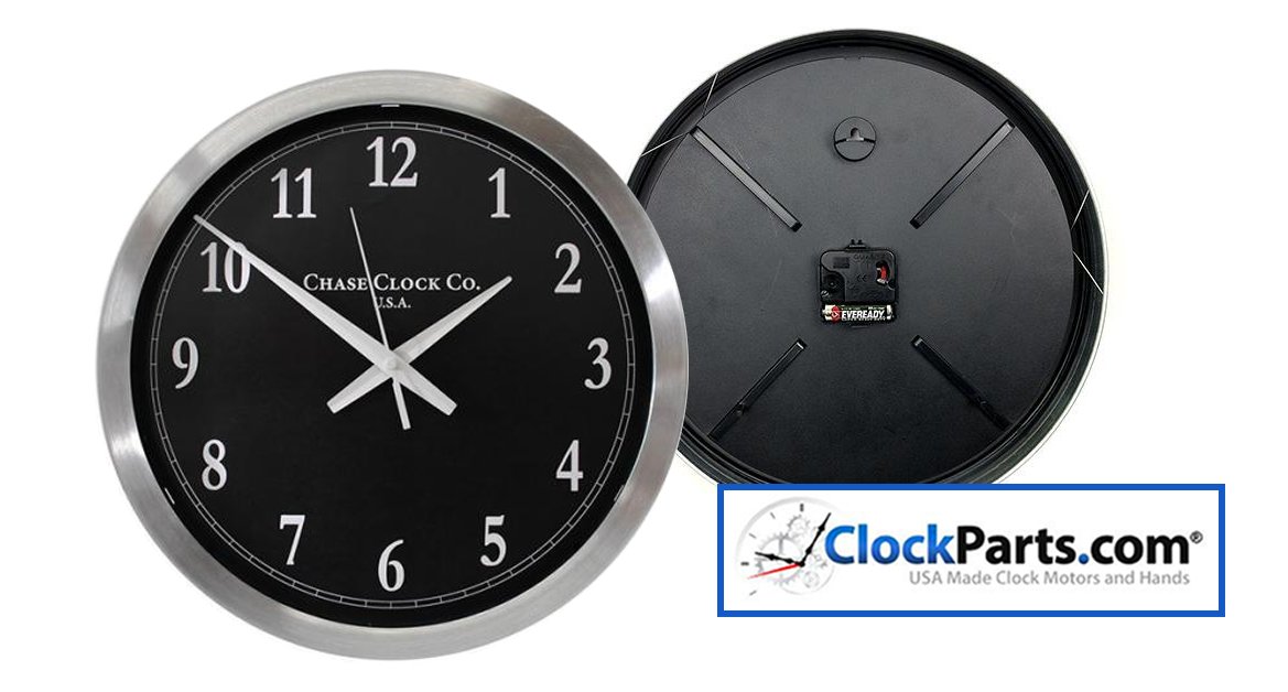 ClockPartsCom's tweet image. This #WallClock unleashes the power of modern technology with its #DaylightSaving Defeating Auto Set #ClockMotor.  The technology allows you to place it on the wall and never touch it during #DaylightSavingTime. 🕙 ClockParts.com/brushed-metal-… 

#DaylightSavingsTime #Clocks #FallBack