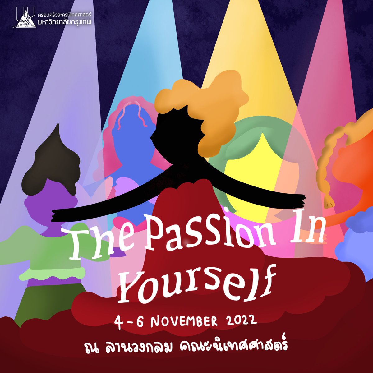 lakornnitadebu's tweet photo. “ The Passion In Your Self “ การแสดงจากพวกเราละครนิเทศฯ ม.กรุงเทพ ที่จะพาทุกคนค้นคว้าหาตัวเอง ณ ลานวงกลม ตึก C6 เราจะมีการแสดงให้ทุกคนรับชมกันแบบจุก ๆ ถึง 3 วันเลยน้า 🎭✨🎉🎊 เวลาตามในเธรดเลยย

#นิเทศมอกรุงเทพ
#Lakornnitadebu
#OpenHouseBU2022
#ความสำเร็จเป็นไปได้ที่นิเทศBU https://t.co/0cizndvj6q