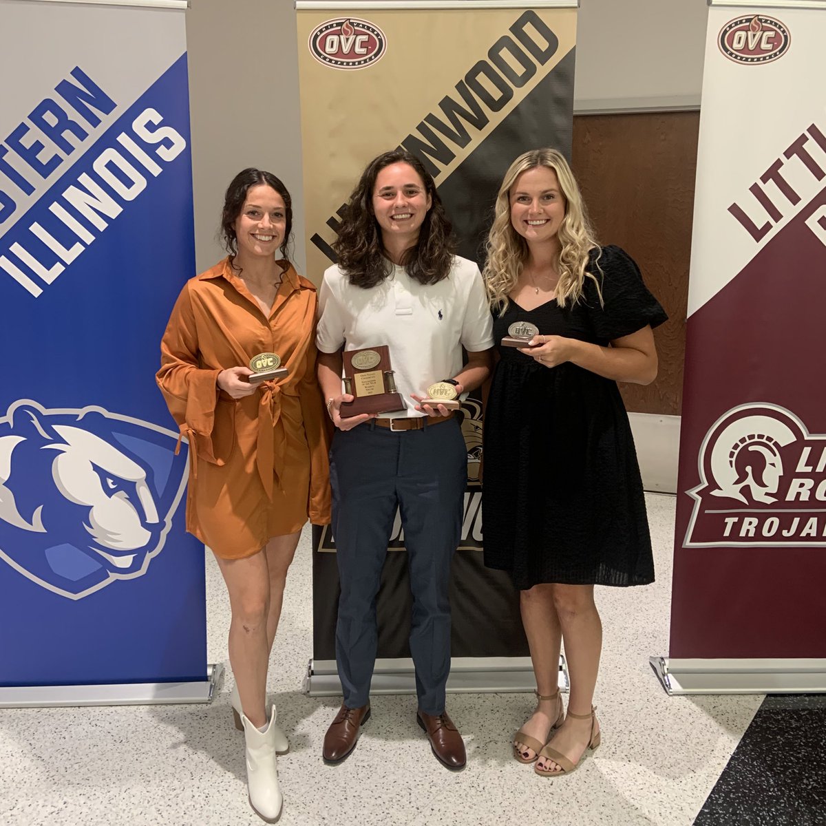 LindenwoodWSOC's tweet image. Congratulations to our three deserving All-OVC players! Sam Blazek (1st Team), Paige Anderson (2nd Team) and Jacqueline Baetz (All-Newcomer Team). Blazek earns Goalkeeper of the Year 🐐! 🦁🐺🥶 #GoLions #OVCit