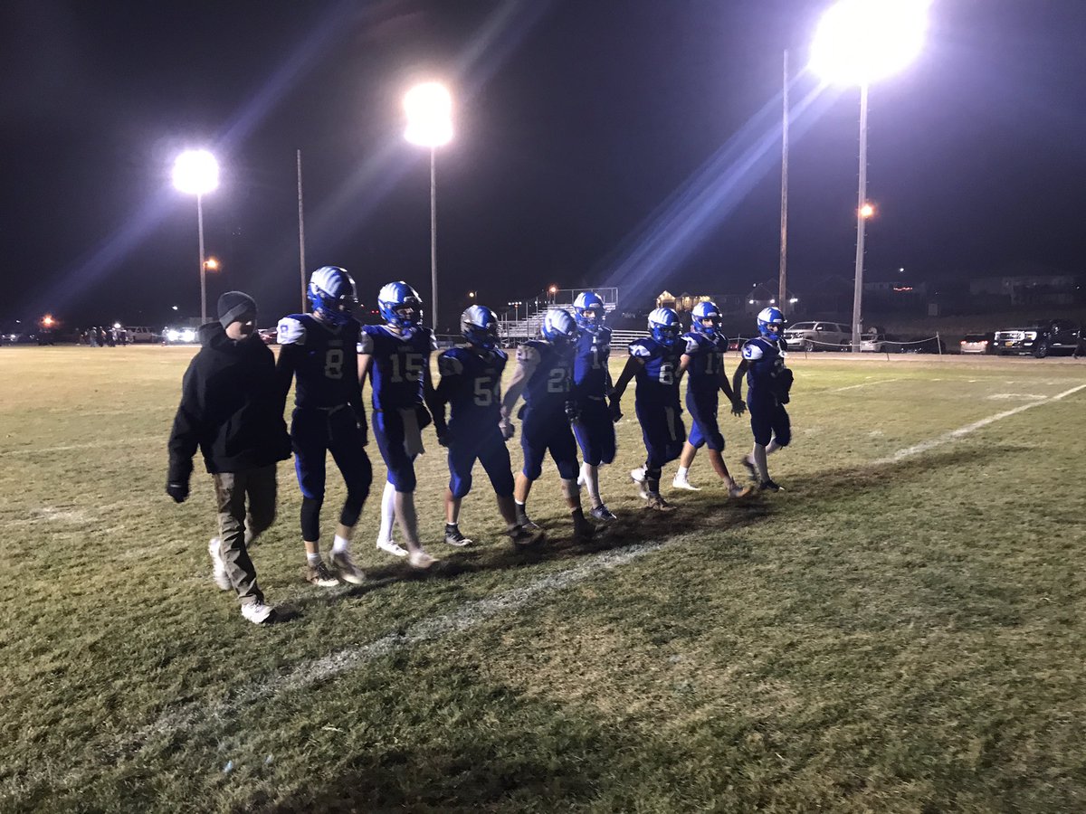 KLEMSports's tweet photo. You’re looking at a two-loss, unbeaten outside the UNI-Dome @RSMHawkFootball team. https://t.co/gteM7BASNj
