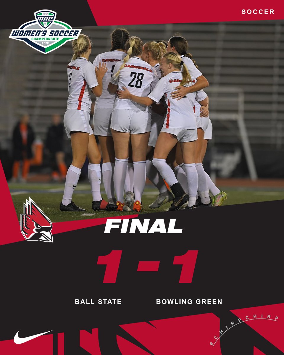 WE'RE GOING TO THE SHIP!!!

The Cardinals advance to the <a href="/MACSports/">MACtion</a> final after winning penalty kicks 4-2!!!

#ChirpChirp x #WeFly