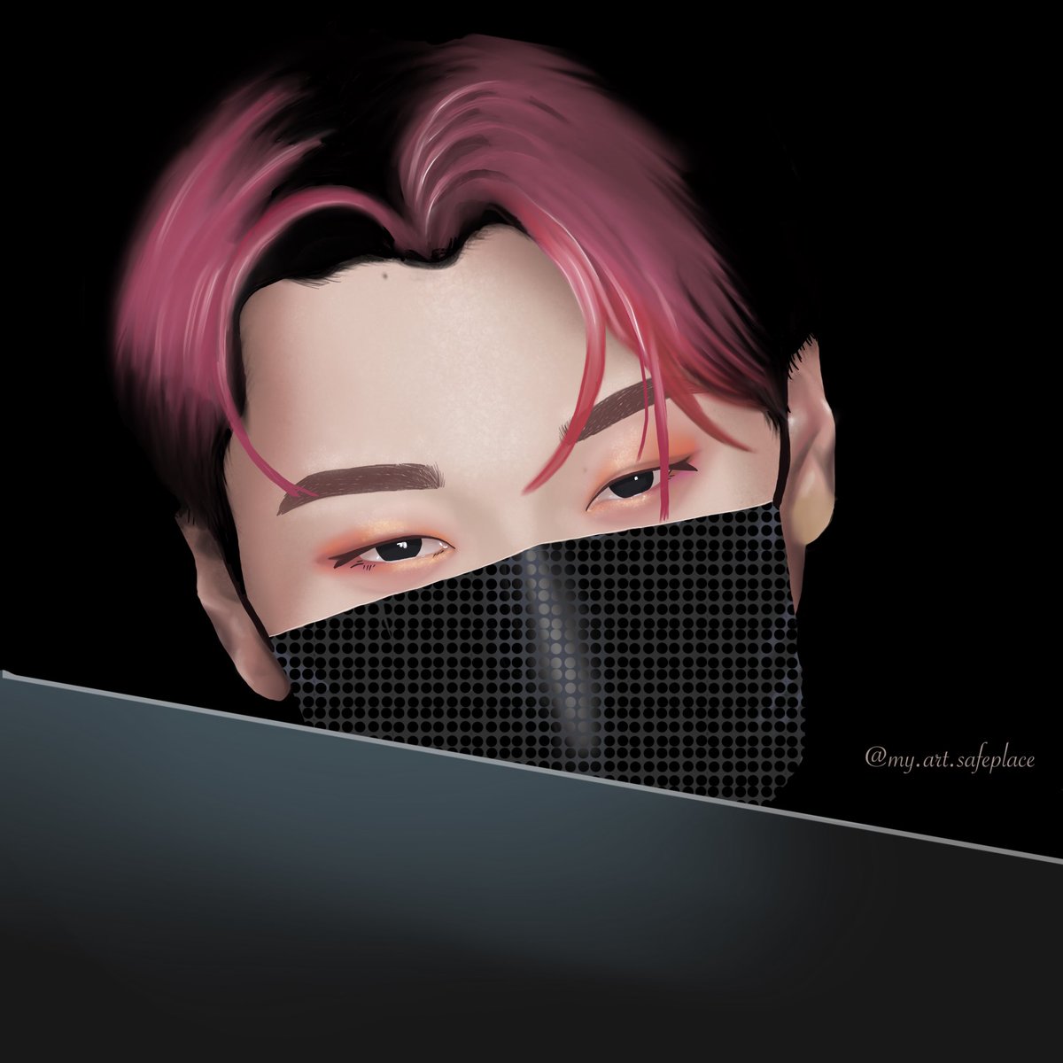 ArtSafeplace's tweet photo. #kpop #kpopfanart #ATEEZfanart #에이티즈 #CHOISAN #digitalarts #digitaldrawing #Procreate https://t.co/TwWdSI2Ntj