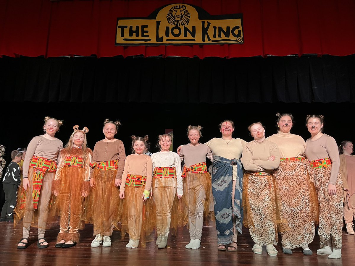 Here a a few more pics from The Lion King.  I’m so thankful to work with so many talented kiddos!  Thank you to all who helped make this show happen.  Come see us tomorrow at 7:00 pm!!