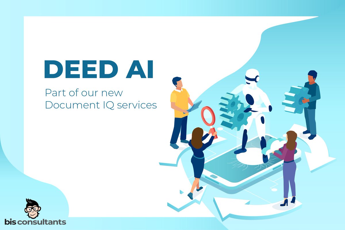 BISConsultants's tweet photo. Deed Processing keeping you awake at night or causing you to work late? Stop the nonsense and let the nerds help you with our new Deed AI Services. DM for more info.
🤓 https://t.co/qiaaxCvjGh