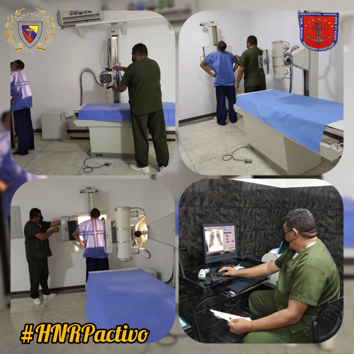 HospimiLaGuaira's tweet photo. #03Nov // @HospimiLaGuaira Realizó Chequeo Médico anual dando cumplimiento a las instrucciones impartidas por @DigesaludFANB G/D Pablo Beltrán Pérez Villamizar, a 24 Profesionales que optan a ascender al grado inmediato superior #HNRPactivo 
#ElPacienteEsNuestraRazonDeSer https://t.co/4Y6fRgV2YA