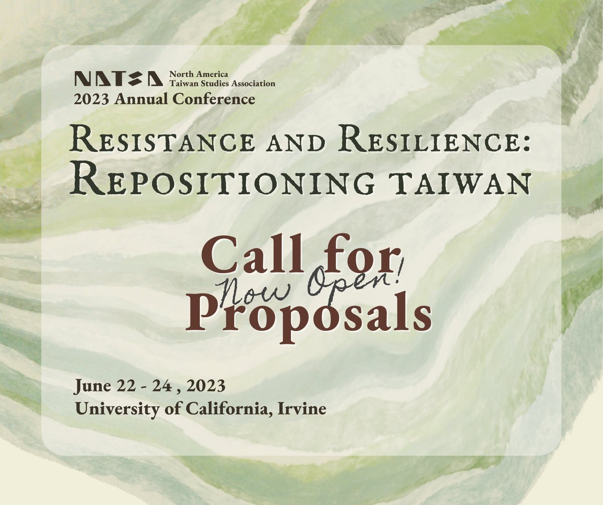North American Taiwan Studies Association - NATSA tweet media