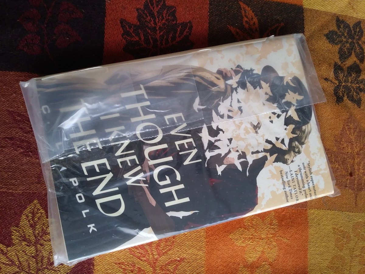 Look what I picked up on pre-order today! I've never pre-ordered a physical book before but C. L. Polk is one of my favourite authors. Also, that illustration by Mark Smith! #clpolk #marksmith #noirfantasy #fantasybook