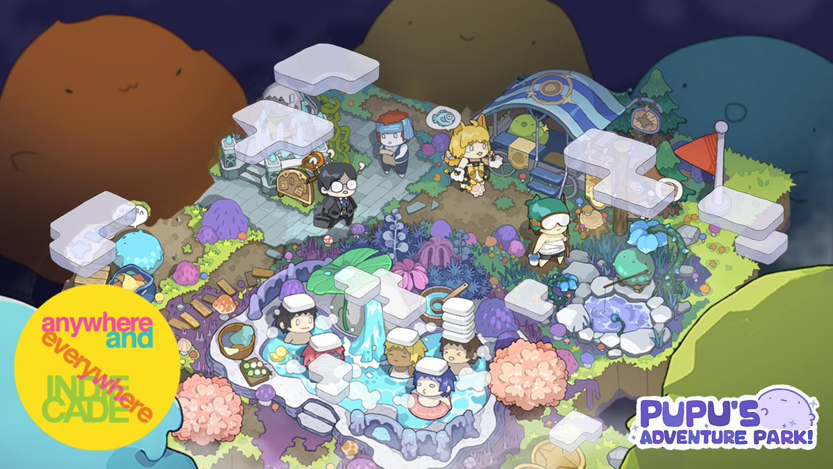 👏Pupu's Adventure Park is participating in Steam's #IndieCade 2022 Anywhere and Everywhere festival with a ⏳limited time⌛️ demo!
📅Time: 11/4 - 11/14
🎮Play Now: bit.ly/PupuDemo