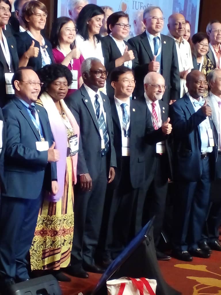 GodwinAtser's tweet photo. Project Manager of #BASICS_II, Prof Lateef Dimeji Sanni has been inducted into the 13th class of outstanding #food #scientists & #technologists as a Fellow of the International Academy of Food Science and Technology (#IAFoST). https://t.co/imQoIajbWd