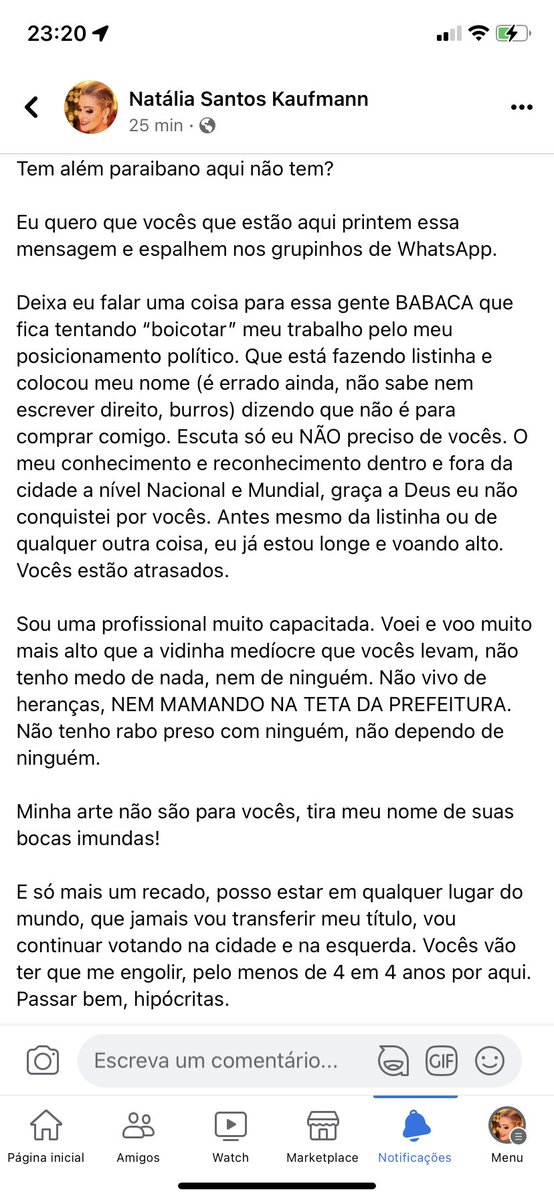 NataliaBakeOff's tweet photo. Eu mesma já fiz o Print para ajudar esses BABACAS!!! #alemparaiba https://t.co/0dTchQFoVN