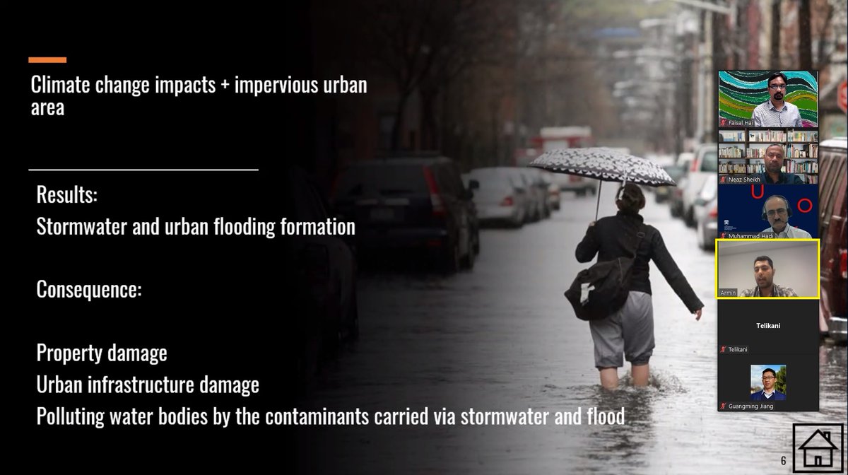 DrFaisalHai's tweet photo. From remediation of #water polluted by ##antibiotics  or #PFAS to application of #pervious concrete for #stormwater management - @uoweis PhD research proposal review of #MehakFatima, #ZaiedKhalid and #ArminAliabadi. Congratulations!
#StrategicWaterInfrastrcutureLab https://t.co/nv6x7QArhj