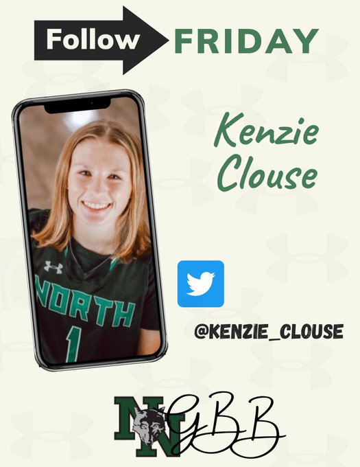 NormanNorth_GB's tweet photo. ➡️ ➡️ follow Frosh PG @Kenzie_Clouse https://t.co/hCxIqzqDsg