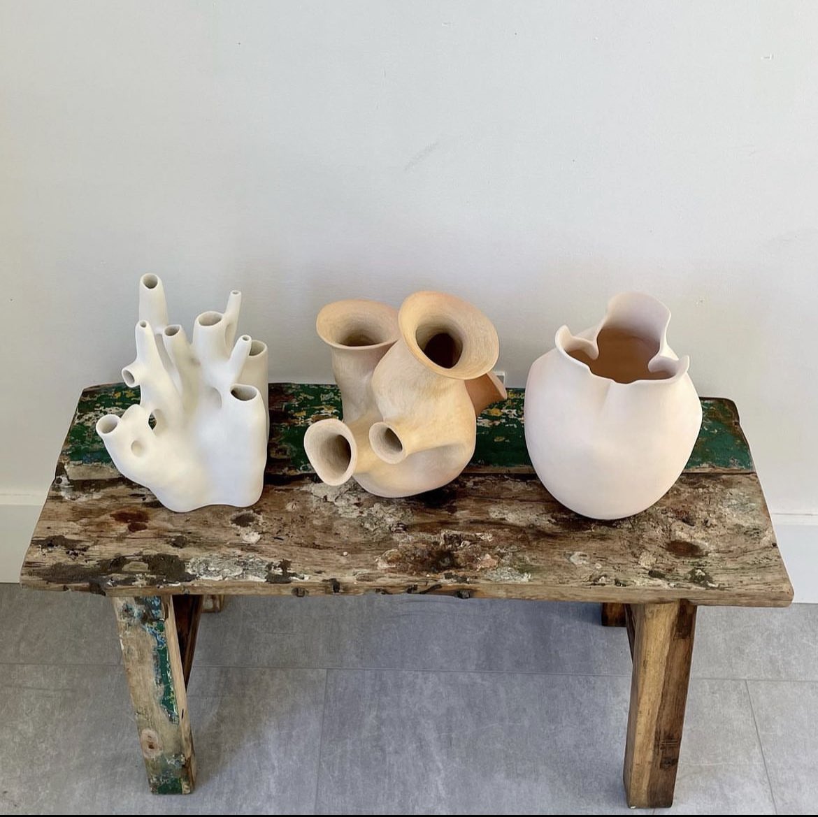 tristan's tweet image. My little sister trained under one of the worlds most renown ceramicists and makes incredible hand-made, high end pottery. Both decorative and functional. 

If you’re looking for some beautiful 1/1’s check her work out instagram.com/debiasio__