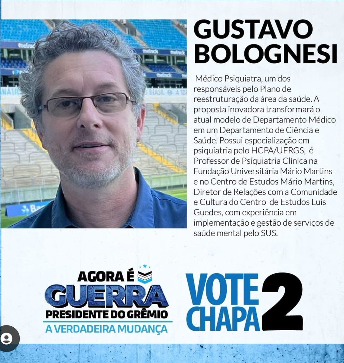 eversonsobral10's tweet photo. Sócio, antes de votar, compare o quadro diretivo e as qualificações das chapas.
Não há contestação, a chapa 2, do Guerra, é a melhor para o Grêmio.
🇧🇼
1/2 https://t.co/XGVyHma5aG