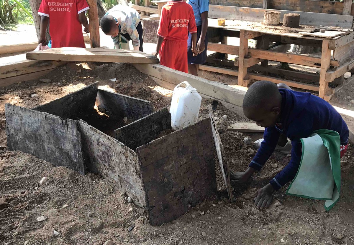 TEACHRwanda's tweet photo. Construction fever is catching! With our new classrooms underway, children are following suit by building structures in our outdoor learning area. We’ve raised $41,000 to pay for these classrooms, so you’re invited to help us get to our goal. https://t.co/aAmBWI7tC3. https://t.co/FjJ35Liv3P
