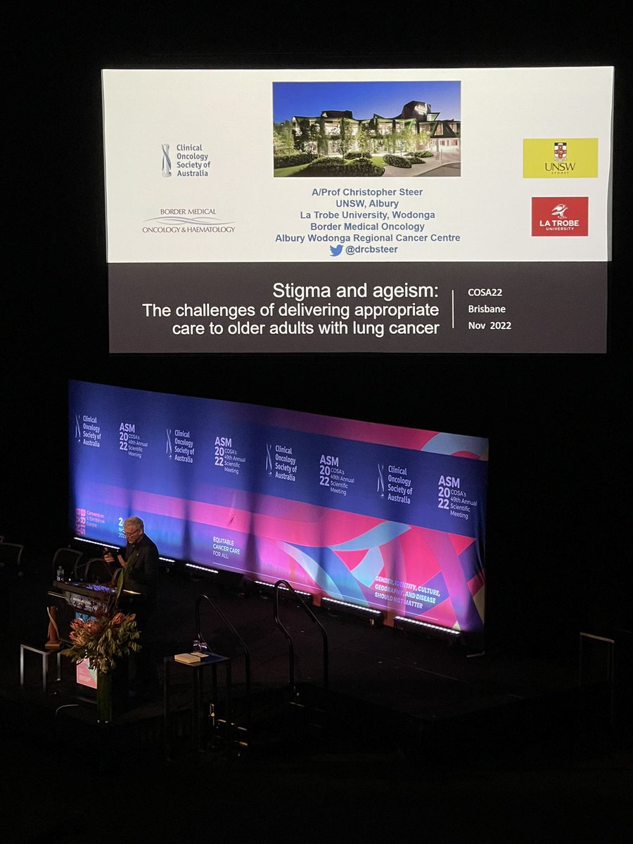Kheng Soo (@khengsoo1) on Twitter photo It’s time to call it out -
<a href="/drcbsteer/">Christopher Steer</a>’s great talk about Ageism in Lung Cancer at #COSA22 - a global, pervasive stigma affecting people across lifespan. Kudos to the work in #ageism in #gerionc done by <a href="/siognah/">SIOGNAH</a> and <a href="/Heather73825979/">Heather Lane</a> It’s time to call it out -
<a href="/drcbsteer/">Christopher Steer</a>’s great talk about Ageism in Lung Cancer at #COSA22 - a global, pervasive stigma affecting people across lifespan. Kudos to the work in #ageism in #gerionc done by <a href="/siognah/">SIOGNAH</a> and <a href="/Heather73825979/">Heather Lane</a>