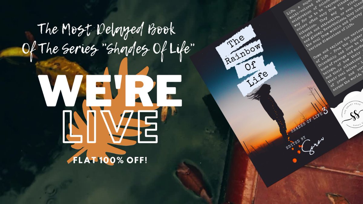 FewMiles's tweet photo. Names may have changed over the years, but the love for #books remain the same. The most delayed book of the #ShadesOfLife #SOL3 is here!

What are you waiting for?

Buy Your Copy Now at 0 INR: https://t.co/80kCWznPYt

All My Books (0 INR): https://t.co/Ziam9Sas3W https://t.co/CqYj5bXw02
