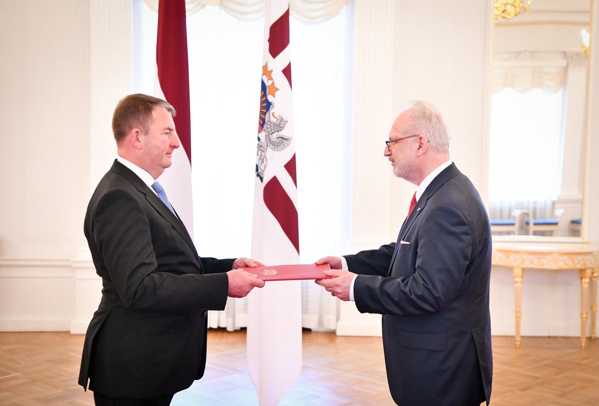 DrChinmayP's tweet photo. Sincere greetings to H. E. Mr Juris Bone, Honourable ambassador of the Republic of Latvia in India. Welcome to India! Asia’s first Centre For Baltic Culture &amp; Studies keenly looks forward to hosting you. @LVinIndia https://t.co/IcJgorHMad