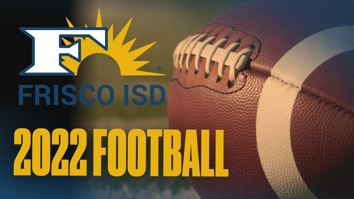 Friscoisdsports's tweet photo. Congratulations to the @friscoisd football playoff qualifiers in District 6-5A Division I:
1. @ReedyLions 
2. @LSHSRangers 
3. @WakelandHS 
4. @HHSCoyotes 
Go Frisco ISD! https://t.co/sO2qkH7t5w