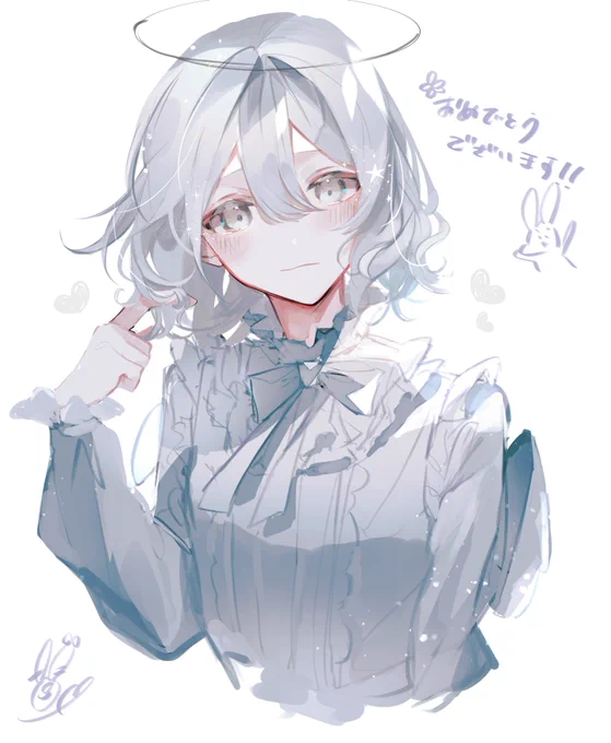 7万人のフォロワー様誠におめでとうございます〜!꒰ঌᐢ.ˬ.ᐢ໒꒱ #angelyart 