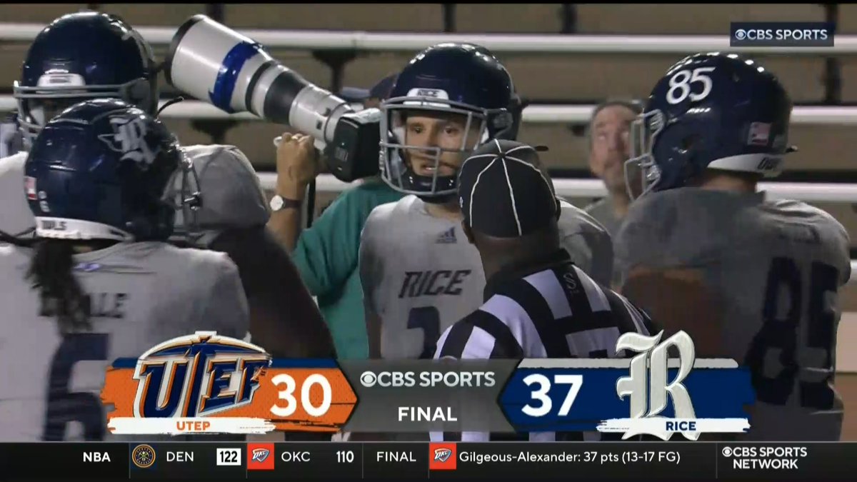 RedditCFB on Twitter "The Rice Owls are one win away from eligibility