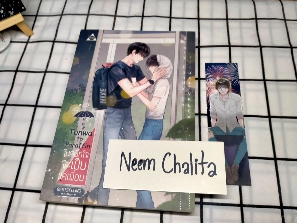 neemchaa's tweet photo. #มาร์คใบ้ (มาร์คแบม) 350
#เพื่อนครับผลัดกันรุกได้เปล่า 350
#ครูครับรักผมเถอะ 150
#ไม่สนิทใจจะเป็นแค่เพื่อน 120 

#ขายนิยายวายมือสอง
#นิยายวายมือสองสภาพดี https://t.co/H85VI73kgF