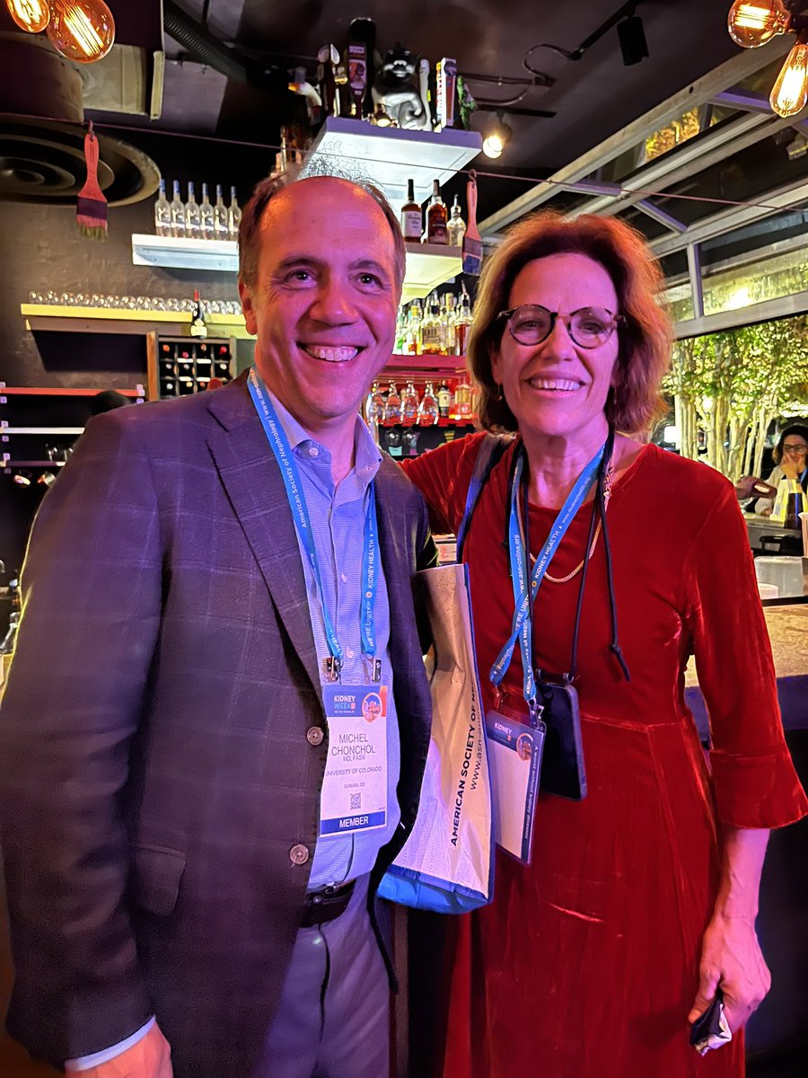 Having such a great time at the ASN University of Colorado party! #KidneyWk