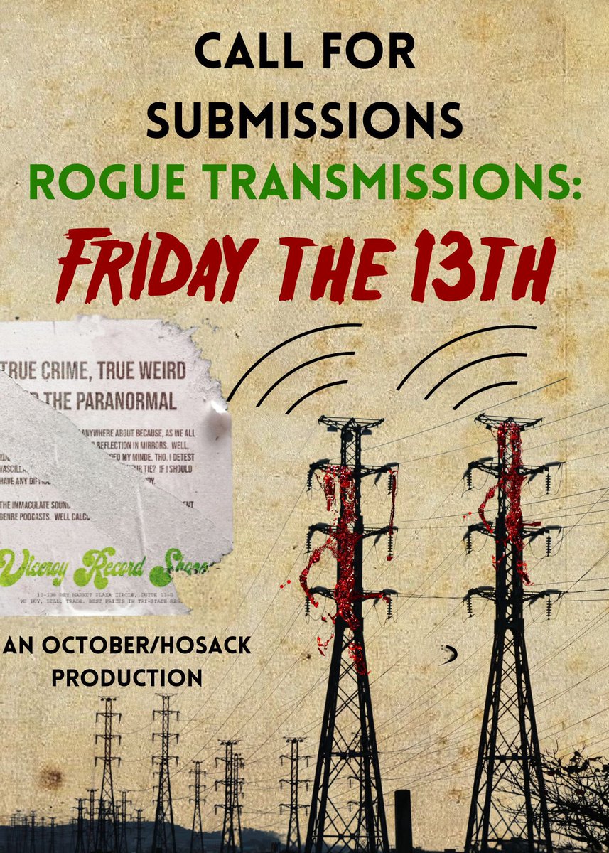 tcwtjt's tweet photo. If you’re interested in submitting to be a part of the very first edition of Rogue Transmissions, reach out to me or @OctoberpodVHS via DM or comment here and we will reach out to you. 

Spots are limited, in high demand, and we want everyone to get a chance. 

#indie #podcast https://t.co/WafM6jFhzO