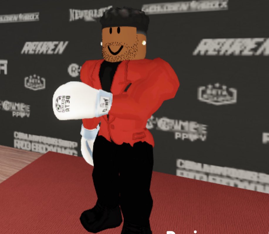OfficialPBC_'s tweet photo. Dior and Tiedden have their gloves ready to go. Weigh ins tmr 7:00PM est ⚡️😤 #Robloxboxing #PBC281 #Boxing #Boxing #ROBLOX #RoBoxing https://t.co/3dBUWP4oU5