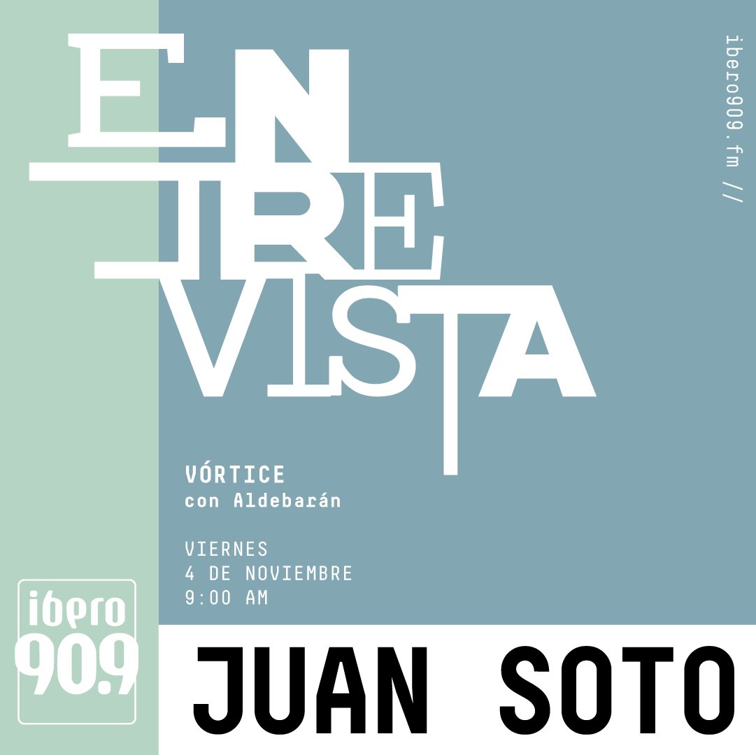 Juan Soto (@juansotomx) on Twitter photo Mañana estaré de regreso en la bella <a href="/Ibero909FM/">Ibero 90.9 FM</a> a las 9:30am con <a href="/alde_barano/">Aldebarán (Ol' Bran)</a> les tengo unas cuantas noticias chidillas🫰🏼<a href="/KarateAudio/">karateaudio</a> Mañana estaré de regreso en la bella <a href="/Ibero909FM/">Ibero 90.9 FM</a> a las 9:30am con <a href="/alde_barano/">Aldebarán (Ol' Bran)</a> les tengo unas cuantas noticias chidillas🫰🏼<a href="/KarateAudio/">karateaudio</a>